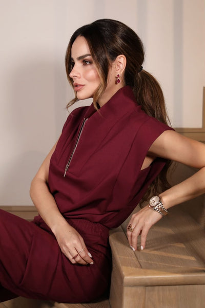 KATE BURGUNDY SET