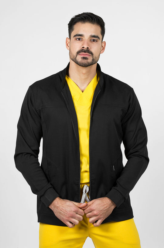 Men’s Black Work Coat